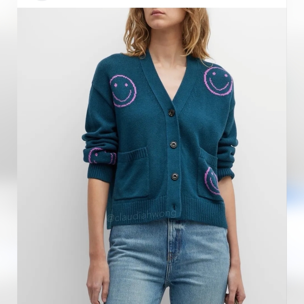 Rails Reece Forest Smiles cardigan